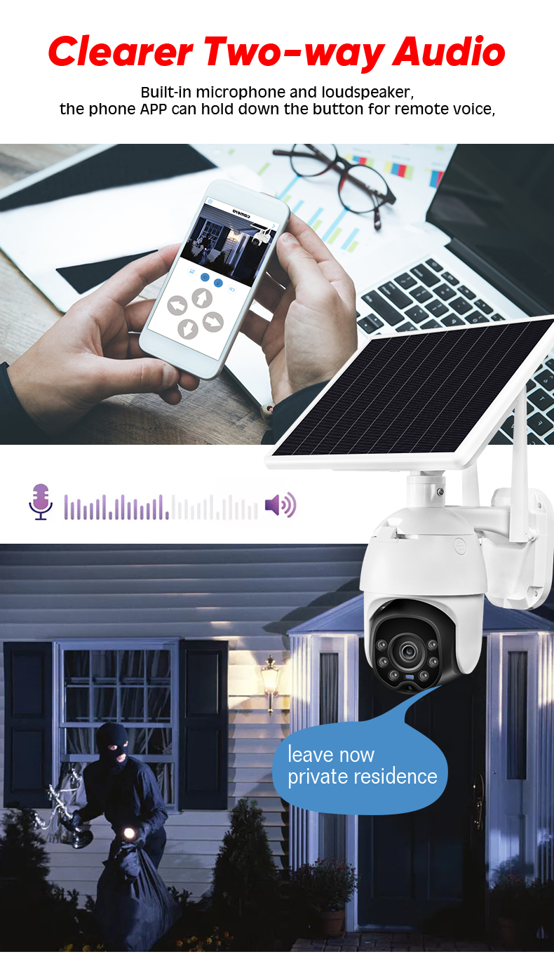 Solar Outdoor Security Cameras  第8张