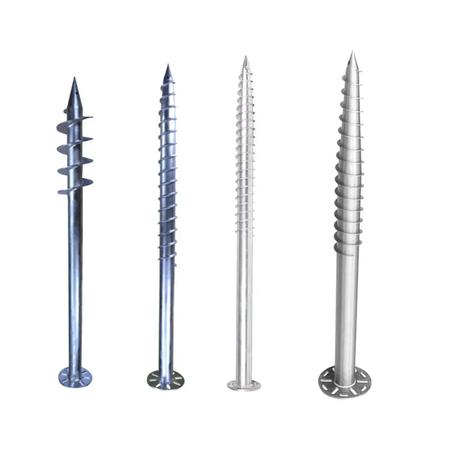 Steel Galvanized Ground Screw 第2张-Faushun Technology