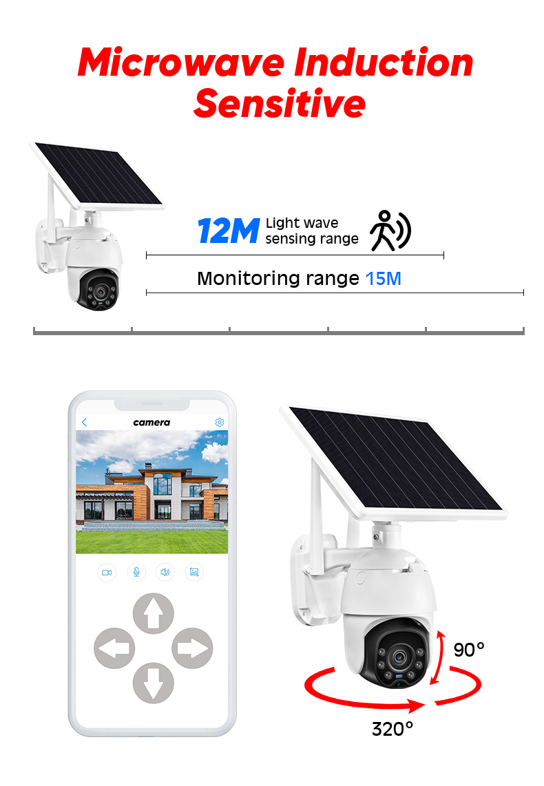 Solar Outdoor Security Cameras  第5张