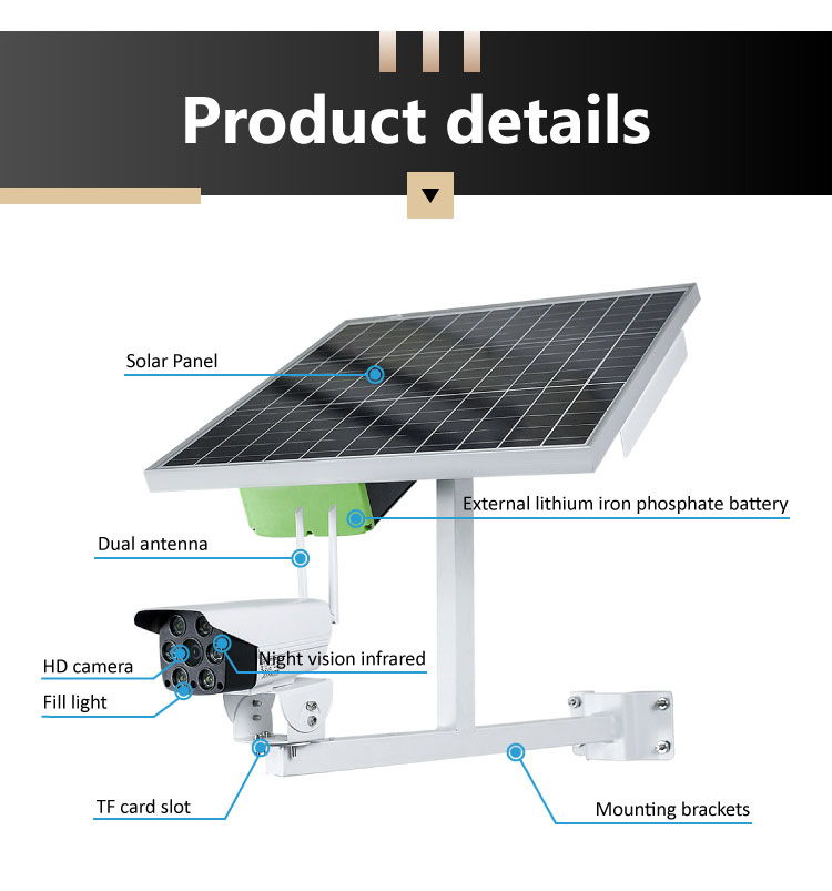 Wifi solar energy camera  第7张-Faushun Technology