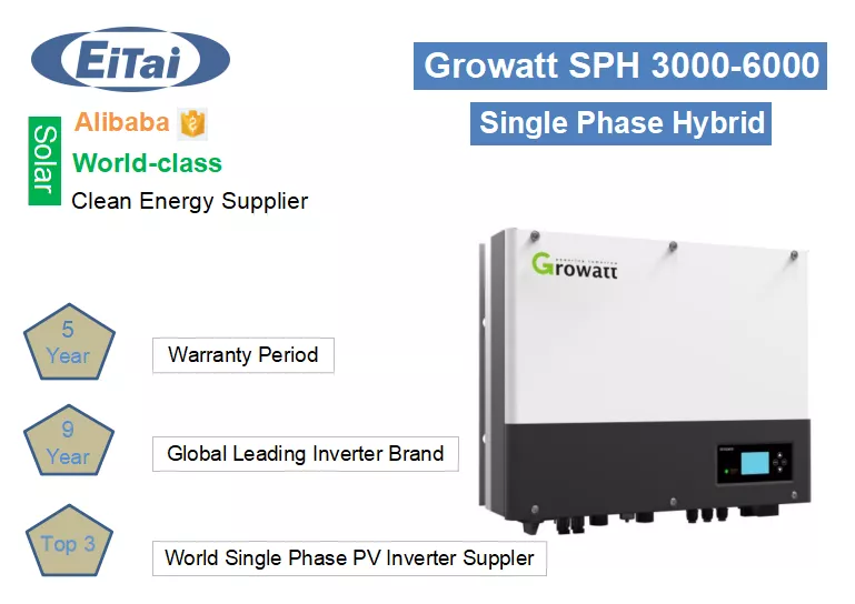 Growatt Solar Inverter SPH3000-6000 第6张-Faushun Technology