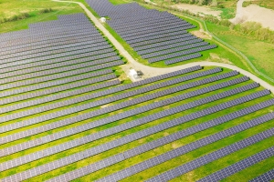 Flatland PV power station