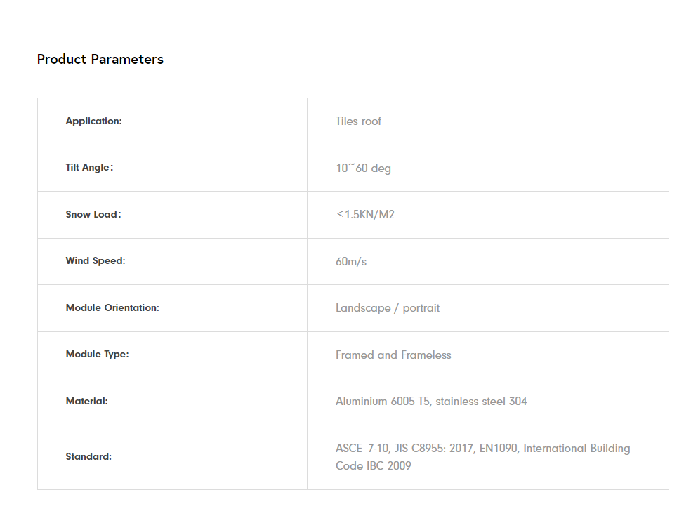 Solar Mount Roof Hook  第5张