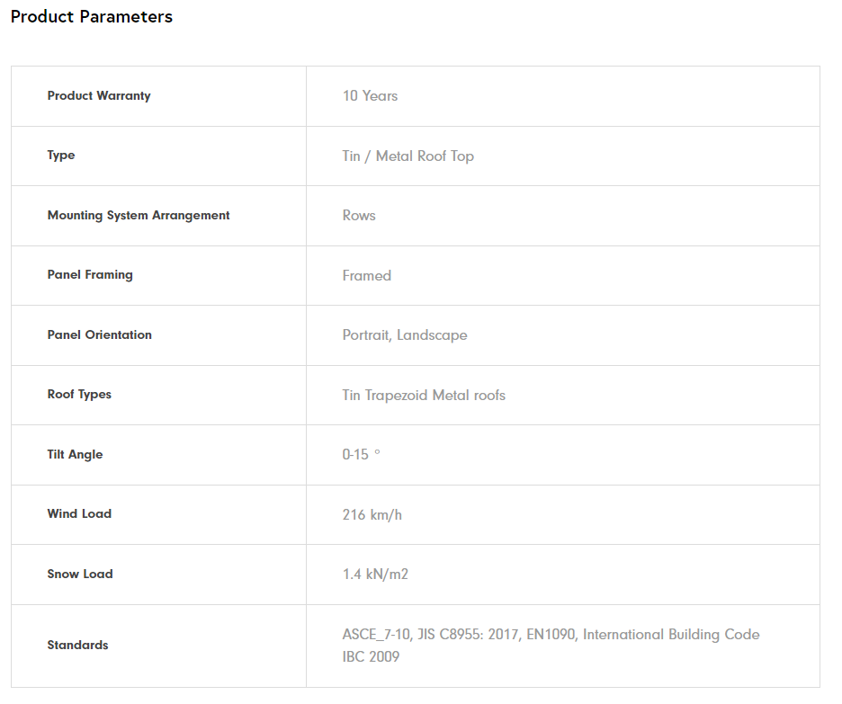 Solar Tilt Mount Brackets  第3张