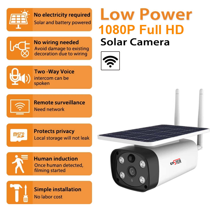 Wireless solar camera security  第5张