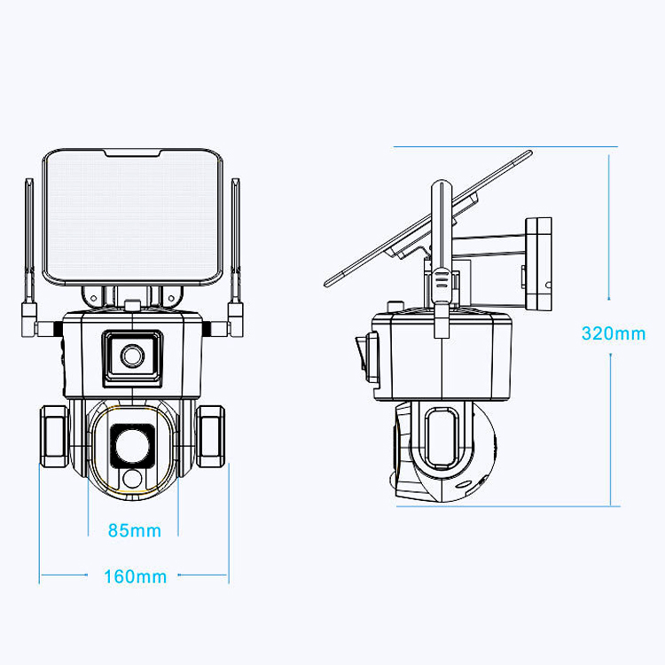 Outdoor solar camera  第4张