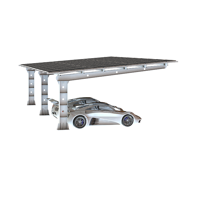 Solar Carport Ground Mounts  第3张-Faushun Technology