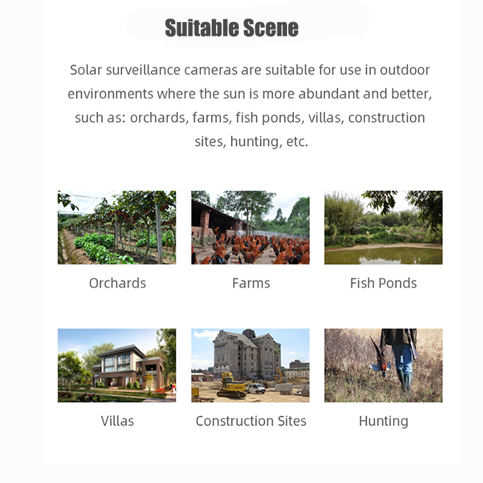 Wireless solar camera security 第9张-Faushun Technology