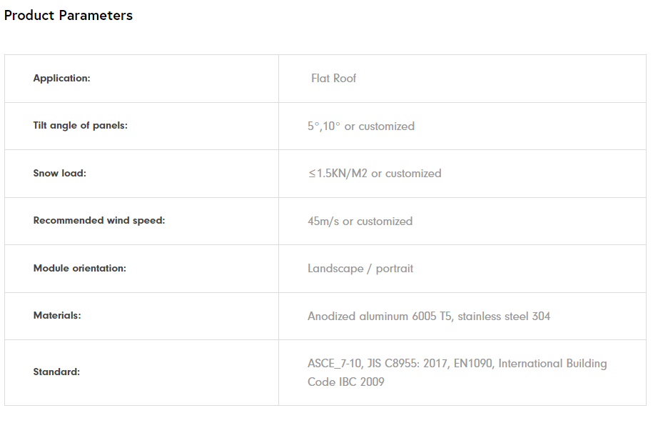 Flat Roof Mounting System  第4张